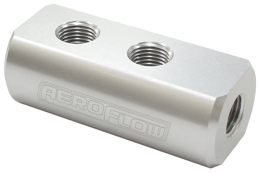 COMPACT DISTRIBUTION BLOCK    1 IN, 4 OUT ALL PORTS 1/8" NPT