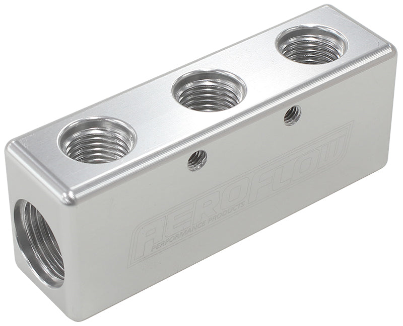 3X -6ORB 2X -8ORB DISTRIBUTIONBLOCK SILVER COMPACT STYLE
