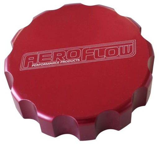 AEROFLOW RADIATOR CAP COVER   SMALL STYLE CAP RED