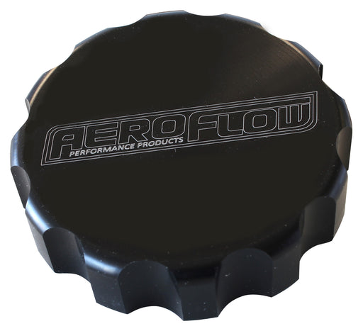 AEROFLOW RADIATOR CAP COVER   LARGE STYLE CAP BLACK