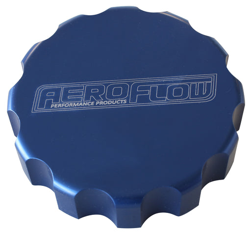 AEROFLOW RADIATOR CAP COVER   LARGE STYLE CAP BLUE