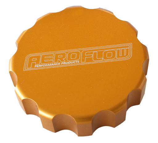 AEROFLOW RADIATOR CAP COVER   LARGE STYLE CAP GOLD
