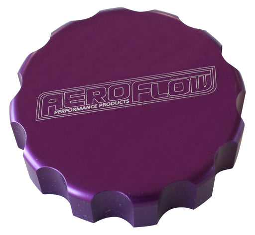 AEROFLOW RADIATOR CAP COVER   LARGE STYLE CAP PURPLE