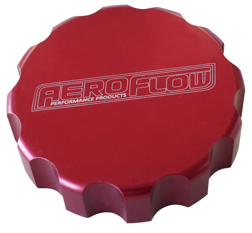 AEROFLOW RADIATOR CAP COVER   LARGE STYLE CAP RED