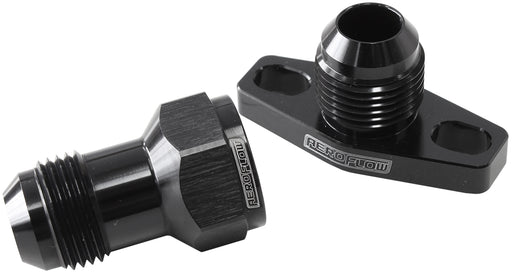 TURBO DRAIN ADAPTER -10AN MID LENGTH 38-44MM HOLE CENTRES