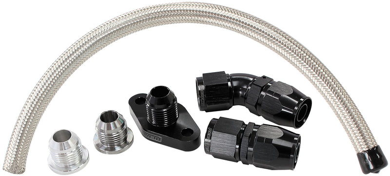 UNIVERSAL TURBO DRAIN KIT     SUITS TURBO WITH 38MM CENTRES
