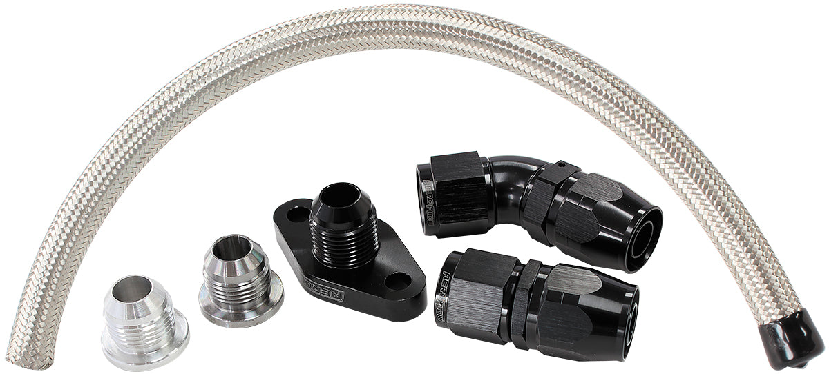 UNIVERSAL TURBO DRAIN KIT     SUITS TURBO WITH 51MM CENTRES