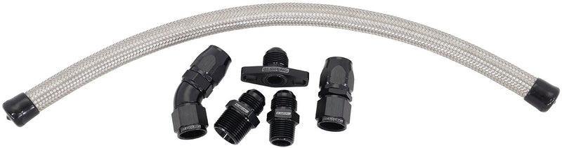 NISSAN RB SR TURBO DRAIN KIT  HIGH MOUNT TURBO ONLY CA