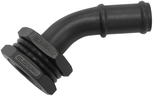 BULKHEAD 45 TURBO DRAIN 5/8   BARB OIL PAN SUMP ADAPTER