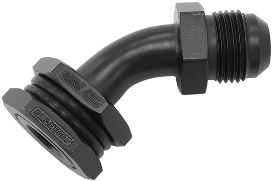 BULKHEAD 45 TURBO DRAIN -10AN MALE OIL PAN SUMP ADAPTER