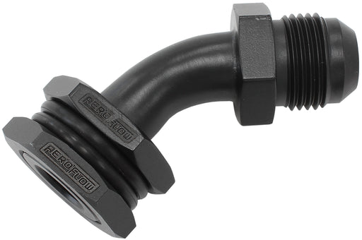 BULKHEAD 45 TURBO DRAIN -10AN MALE OIL PAN SUMP ADAPTER