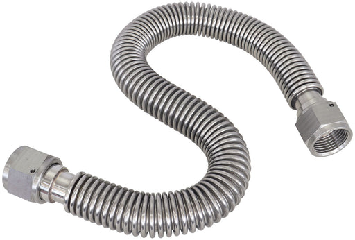 FLEXIBLE TURBO DRAIN HOSE S/S FEMALE 2 x -12AN 500MM LONG