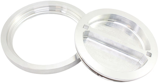 6" WELD BUNG AND RAW CAP      ALLOY ICE BOX FEMALE WELD-ON  WATER Aeroflow - AF 464-96