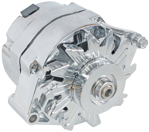 FORD ALTERNATOR 100 AMP       1 OR 3 WIRE CHROME