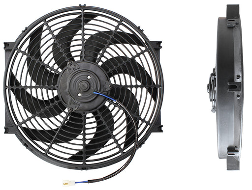 14" CURVED BLADE ELECTRIC FAN  REVERSIBLE 1650 CFM