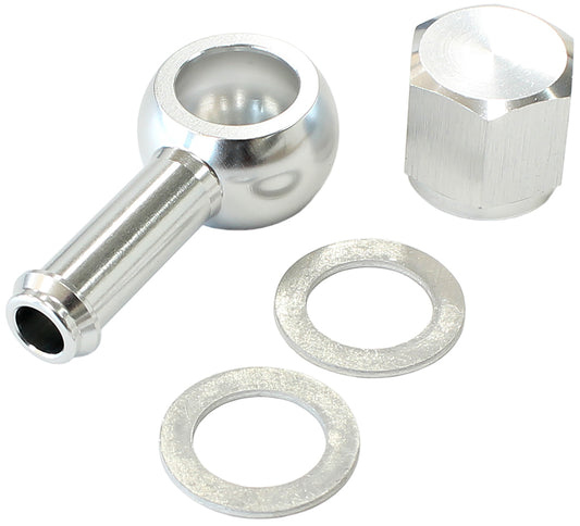 AEROFLOW / BOSCH FUEL PUMP    8mm / 5/16"BANJO & NUT KIT SIL Default Title