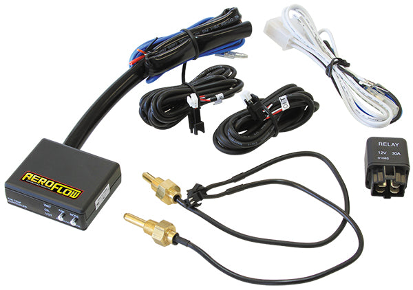 ADJUSTABLE FAN TEMP CONTROLLER3 MODE OIL,WATER TEMP, VOLTAGE