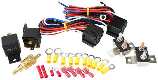 TWIN ELECTRIC FAN/ PUMP RELAYSRELAYS AND WIRING KIT DUAL TWO