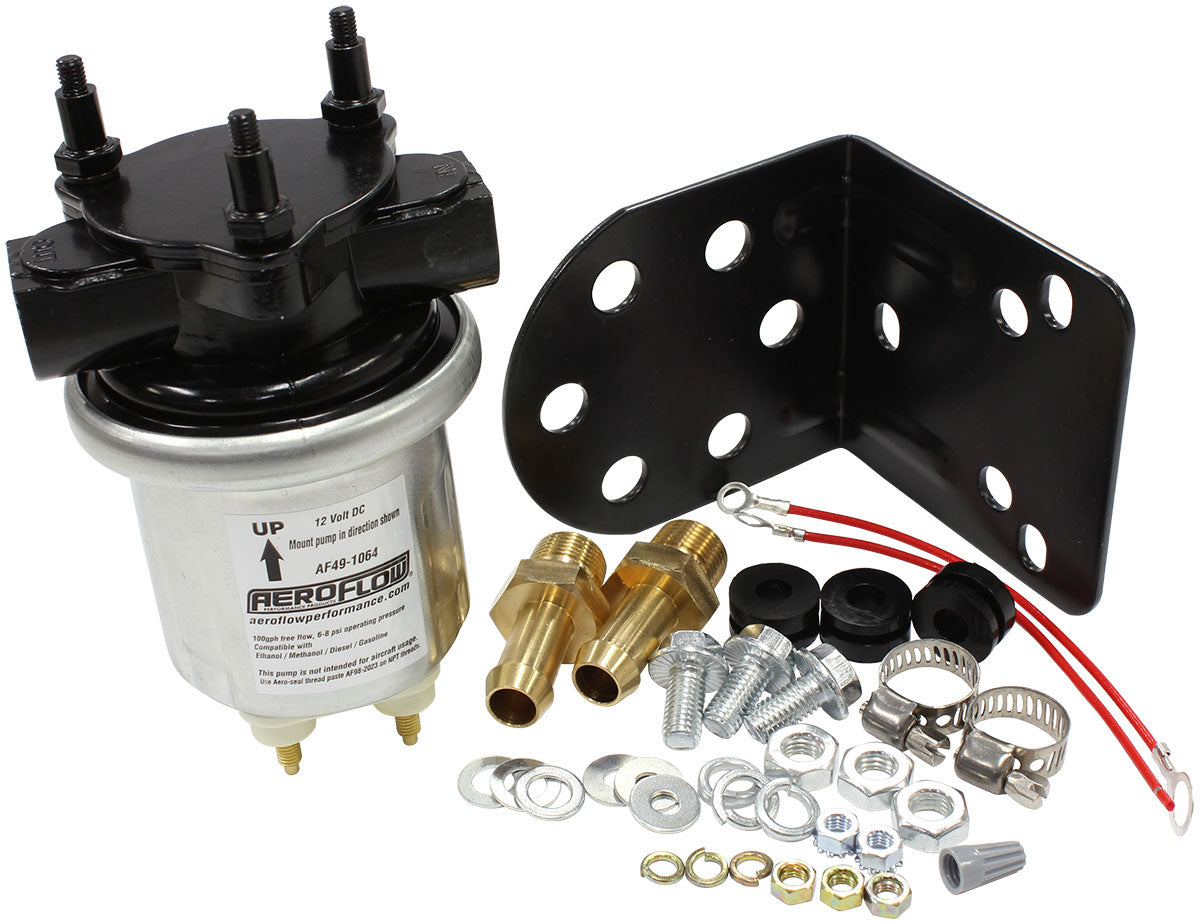 COMPACT SILVER FUEL PUMP      6-8 PSI 100 GPH ELECTRIC LIFT Default Title
