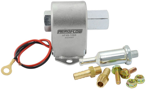 4 - 7 PSI 35 GPH INLINE FUEL  PUMP METAL 1/8" NPT FACET     5/16" Aeroflow - AF 49-1068