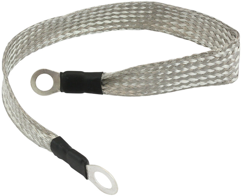 EARTH STRAP 400mm LONG GROUND ALTERNATOR 5/16" 3/8" EYELET