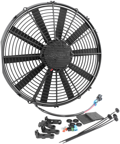 BRUSHLESS 16" ELECTRIC FAN    3400 CFM STRAIGHT BLADE