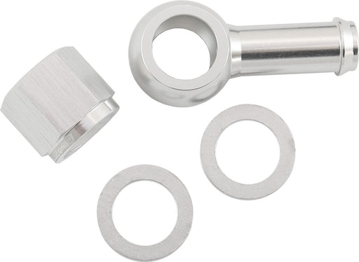 AEROFLOW / BOSCH FUEL PUMP    10mm 3/8" BANJO & NUT KIT SILV