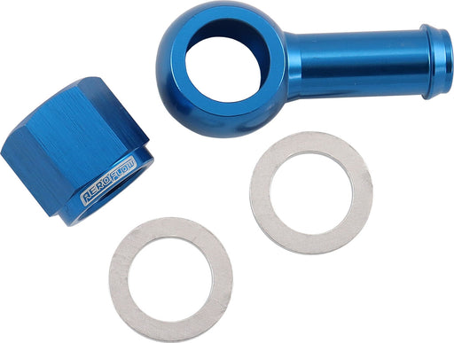 AEROFLOW / BOSCH FUEL PUMP    10mm 3/8" BANJO & NUT KIT BLUE