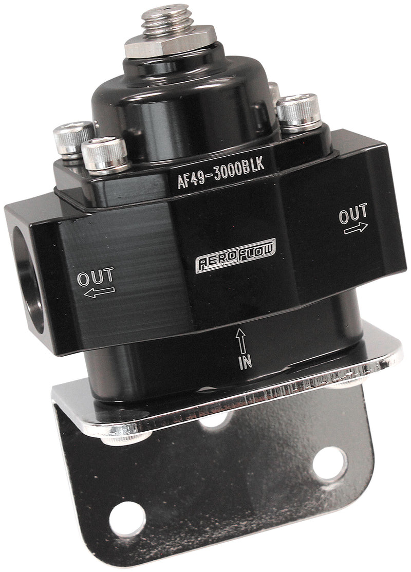 BLUE STYLE REG 4.5-9 PSI ADJ  BILLET  1In 2 Out -8 ORB PORTS