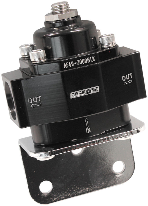 BLUE STYLE REG 4.5-9 PSI ADJ  BILLET  1In 2 Out -8 ORB PORTS