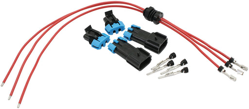 3 WIRE ELECTRICAL TERMINAL    RED BULKHEAD SINGLE POSITIVE