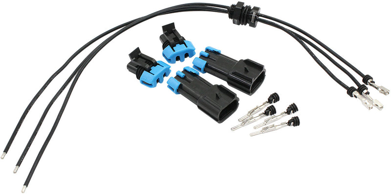 3 WIRE ELECTRICAL TERMINAL    BLACK BULKHEAD SINGLE NEGATIVE