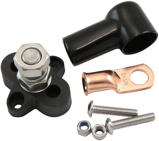 SINGLE POST M10 ELECTRICAL BLKDISTRIBUTION BLOCK NEG STUD