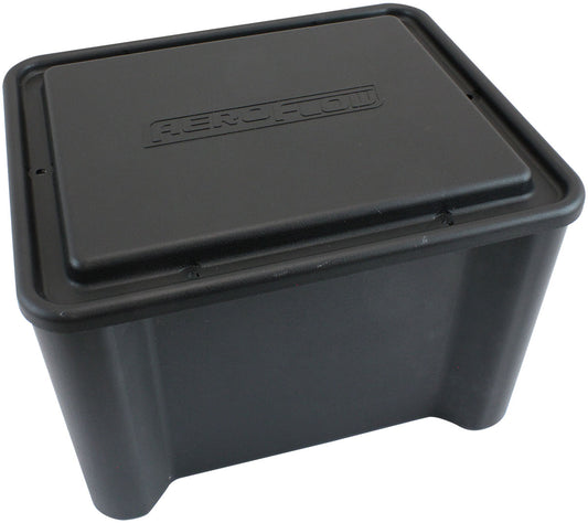SEALED BATTERY BOX BLACK      ID 266mm x 209mm x 215mm