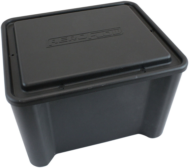 SEALED BATTERY BOX BLACK      ID 266mm x 209mm x 215mm