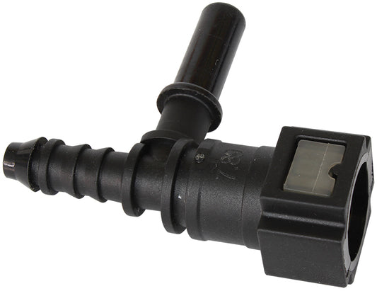 PUSH ON 5/16" EFI TEE TO      5/16" W/MALE EFI 5/16" ON SIDE