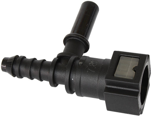 PUSH ON 5/16" EFI TEE TO      5/16" W/MALE EFI 5/16" ON SIDE