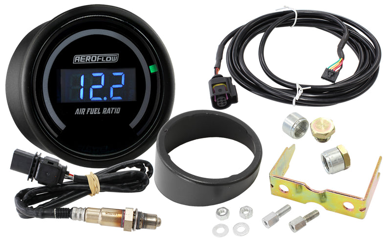 AIR FUEL RATIO GAUGE KIT      DIGITAL WIDE BAND AFR SENSOR