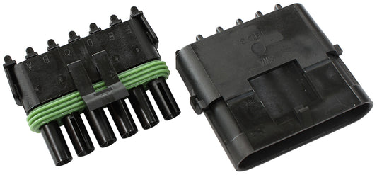 WEATHERPACK 6 PIN CONNECTOR   MALE/FEMALE, PINS & SEALS