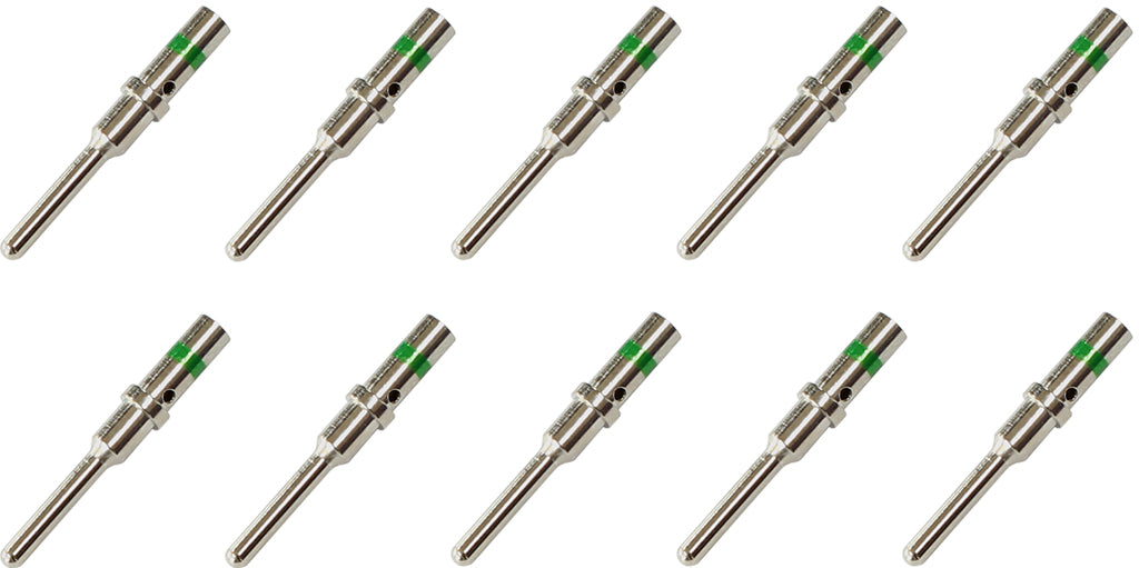 WEATHERTIGHT MALE PINS        PACK OF 10 DEUTSCH DT STYLE