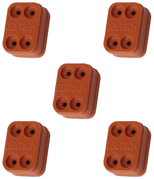 WEATHERTIGHT WIRE SEAL        4 PIN PACK OF 5 DEUTSCH