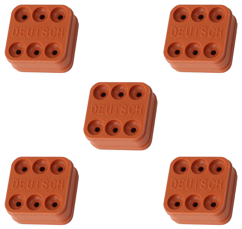 WEATHERTIGHT WIRE SEAL        6 PIN PACK OF 5 DEUTSCH