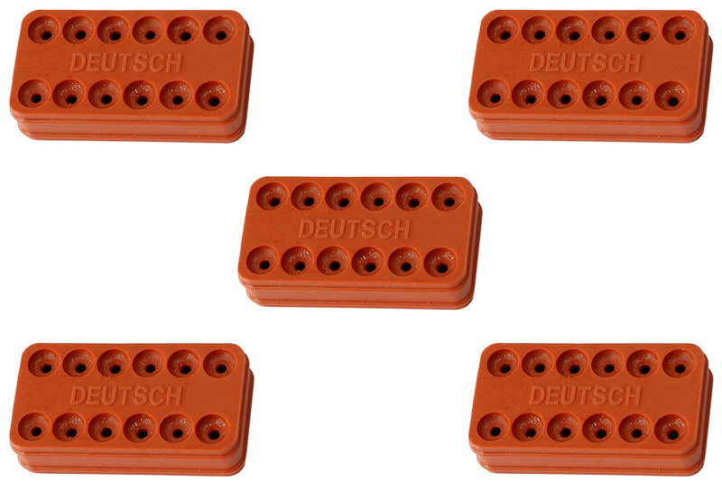 WEATHERTIGHT WIRE SEAL        12 PIN PACK OF 5 DEUTSCH