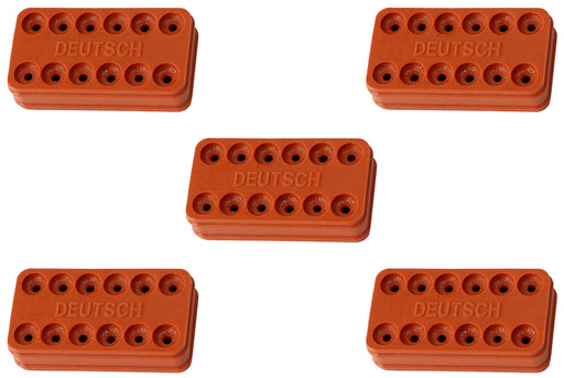 WEATHERTIGHT WIRE SEAL        12 PIN PACK OF 5 DEUTSCH