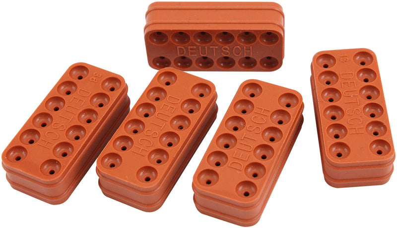 WEATHERTIGHT DTM WIRE SEAL    12 PIN PACK OF 5 DEUTSCH CONNE