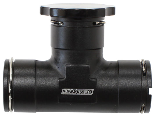 LSA S/CHARGER WATER FILL TEE  FEMALE STRAIGHT WITH FILL CAP