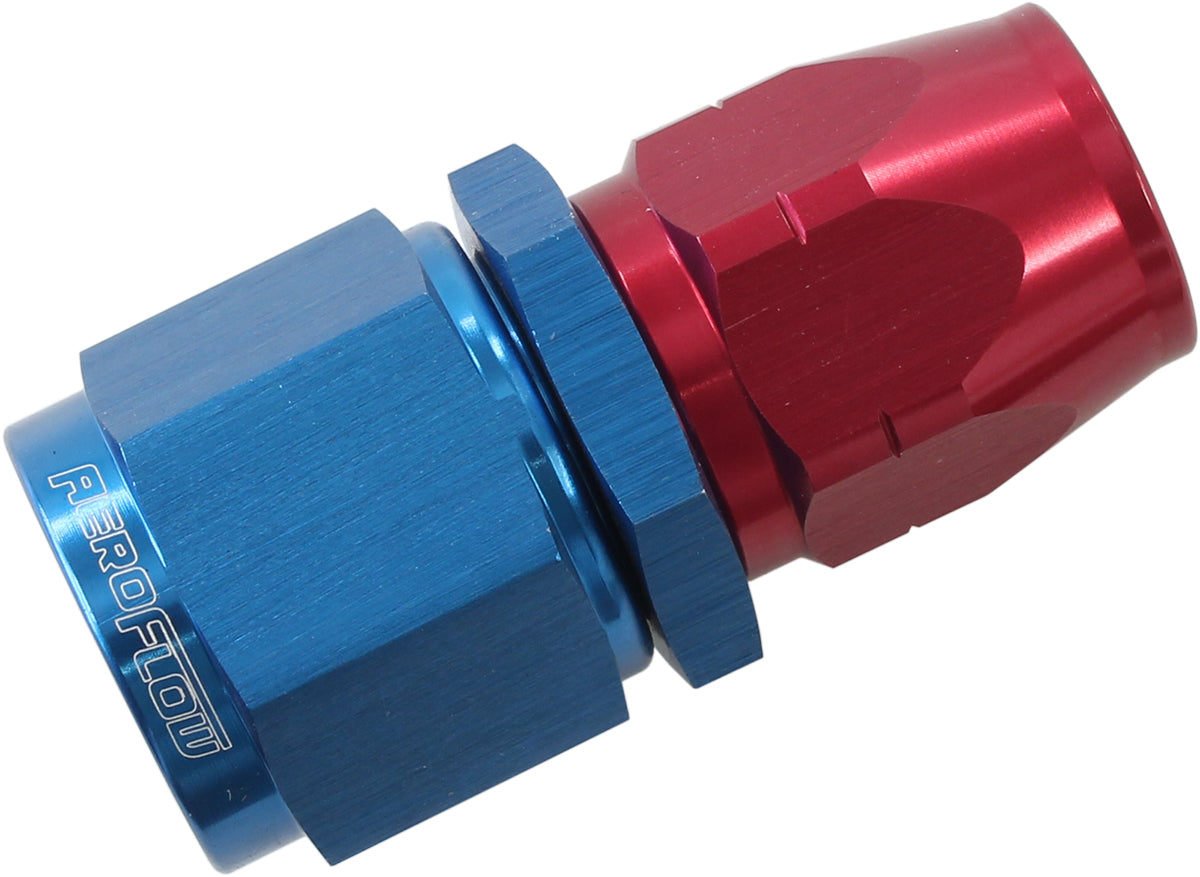 STEPPED STRAIGHT END -6 HOSE  TO -8AN REDUCER HOSE END BLUE Default Title