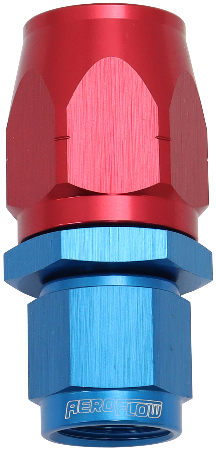 STEPPED STRAIGHT END -8 HOSE  TO -6AN EXPANDER HOSE END BLUE