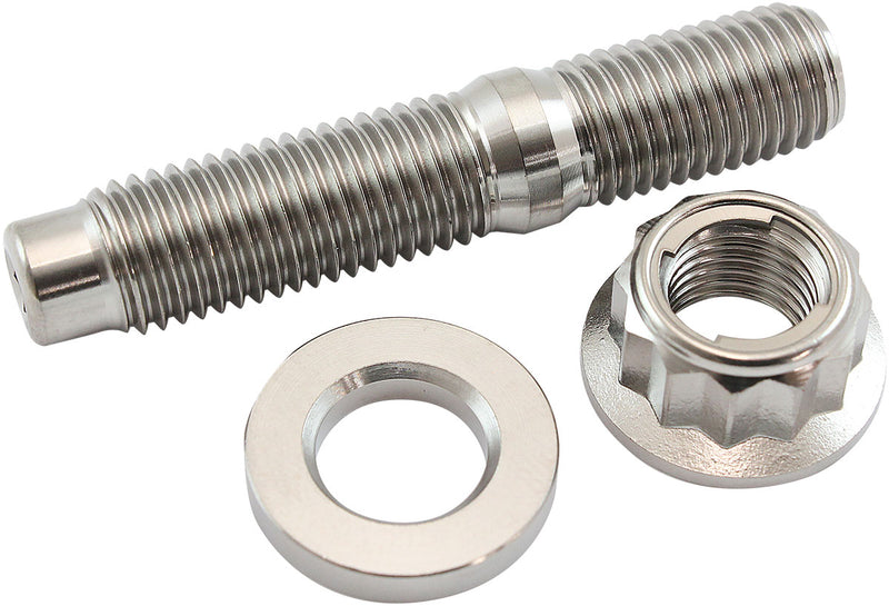 M10 TITANIUM STUD LOCKING NUT KIT M10x1.25mm HEADER BOLT