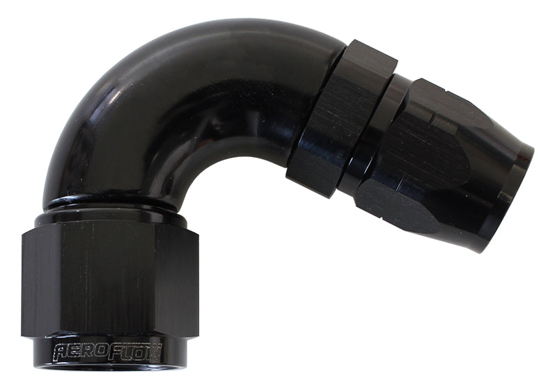 STEPPED 120 DEG HOSEEND -6 HOSTO -8AN REDUCER HOSE END BLACK Default Title